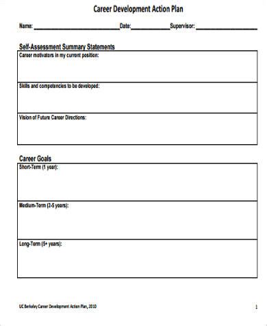 How To Develop An Action Plan Template | PDF Template