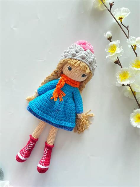 Crochet Doll, Handmade Toys For Kids By HippityHop Toys