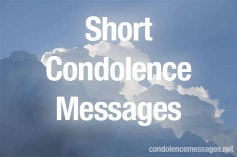 Short Condolence Message - 30 Simple Condolence Card Messages ...