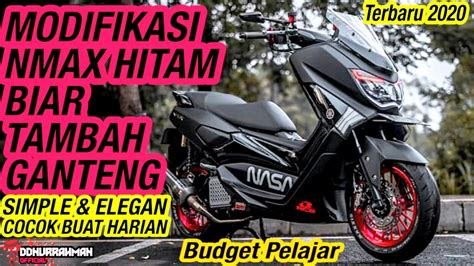 Modifikasi Yamaha Nmax Hitam Simple dan Elegan - TERBARU 2020 - YouTube