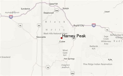 Harney Peak Mountain Information