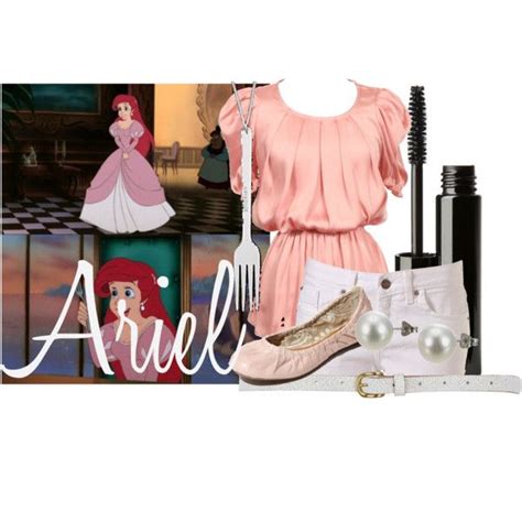 Disney Inspired Fashion: Ariel Sleeve Top with Dinglehopper Necklace