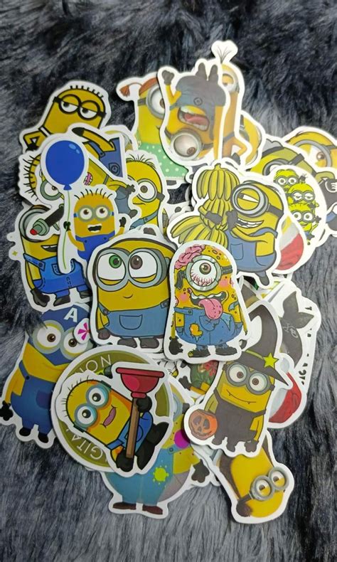 Minions stickers, Hobbies & Toys, Stationary & Craft, Other Stationery ...