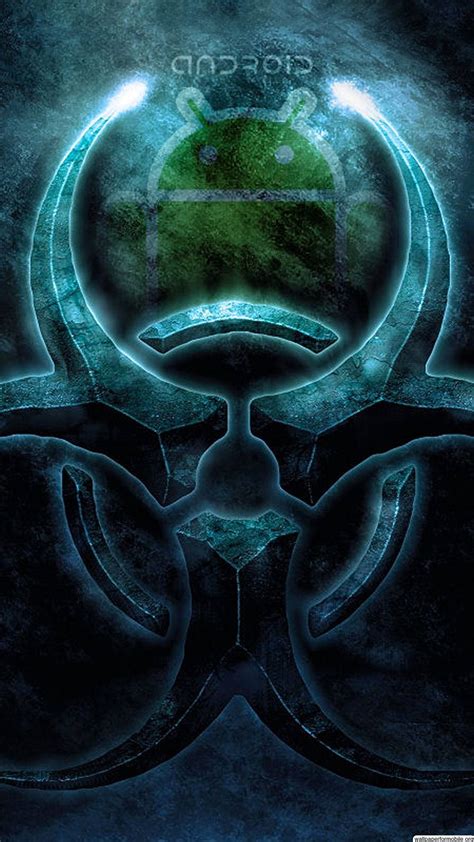 Download 4k Android Biohazard Symbol Wallpaper | Wallpapers.com