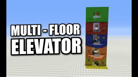 Minecraft Multi Floor Elevator | Floor Roma