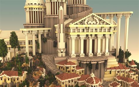 Athos - An ancient Greek city Minecraft Map