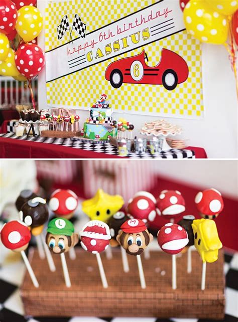 Mad Dash Racing Mario Kart Birthday Party // Hostess with the Mostess®