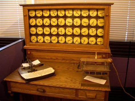 Herman Hollerith’s Tabulating Machine | Electronic circuit design ...