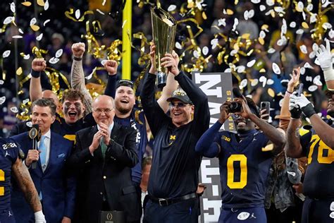 Michigan wins 2023 College Football Playoff National Championship