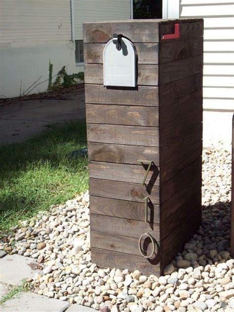 Outdoor Spaces | Custom mailboxes, Contemporary mailboxes, Mailbox design