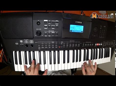 Автоаккомпанемент на синтезаторе. Видеоурок на Yamaha PSR-E463, Video tutorial Chords - Chordify