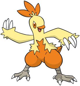 Combusken official artwork gallery | Pokémon Database