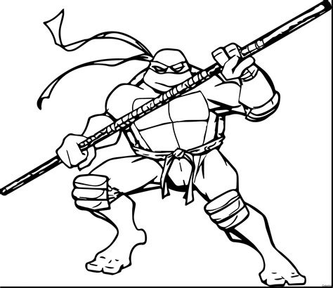 Donatello Ninja Turtle Drawing at GetDrawings | Free download