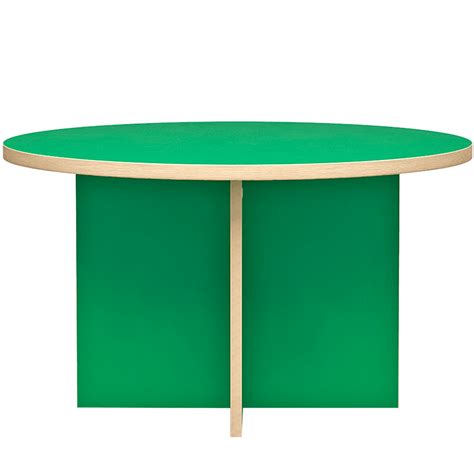 HKLIVING DINING TABLE ROUND 130CM GREEN - DYKE & DEAN