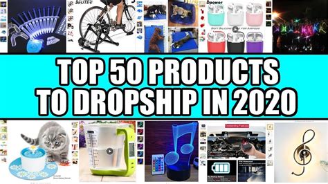 TOP 50 PRODUCTS TO DROPSHIP IN 2020 - YouTube