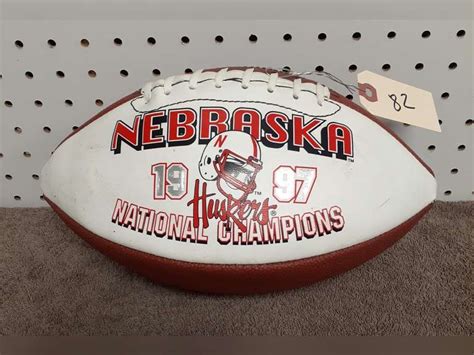 1997 Nebraska Cornhusker National Champions Baden Collector Series Football - Northern Kentucky ...