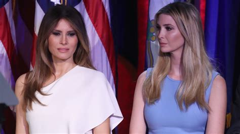 Inside The Tension Between Melania And Ivanka Trump