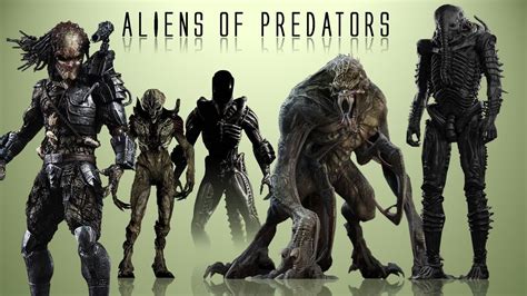 10 Alien Species from Predator Universe - YouTube