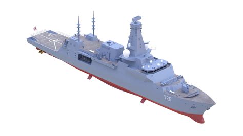 3D type 26 frigate - TurboSquid 1704154