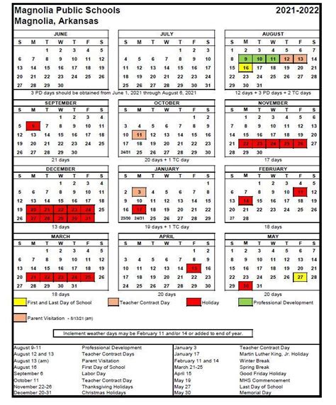 Camden County School Calendar 2022-2023 - Printable Calendar 2022