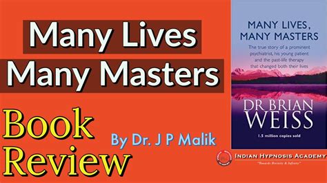 Many Lives Many Masters | Detailed Book Review by Dr. JP Malik (हिंदी ...