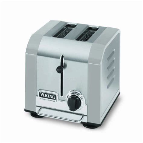 Viking Professional 2 Slot Toaster, Stainless Gray, The Viking professional-grade, two-slice ...