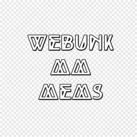 WEBPUNK, white text on blue background, png | PNGEgg