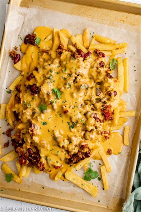 Chili Cheese Fries Recipe - Belle of the Kitchen