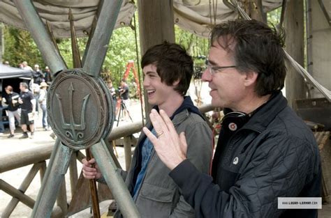 Percy Jackson & The Olympians : The Lightning Thief Behind The Scenes - Logan Lerman Photo ...