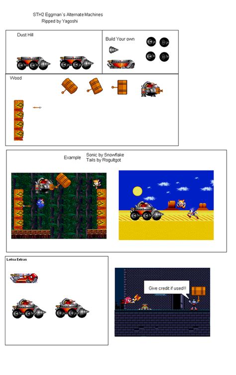 Reskinned Eggman Bosses by Yagoshi on DeviantArt