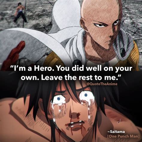 17+ Powerful Saitama Quotes - One Punch Man | One punch man, One punch ...