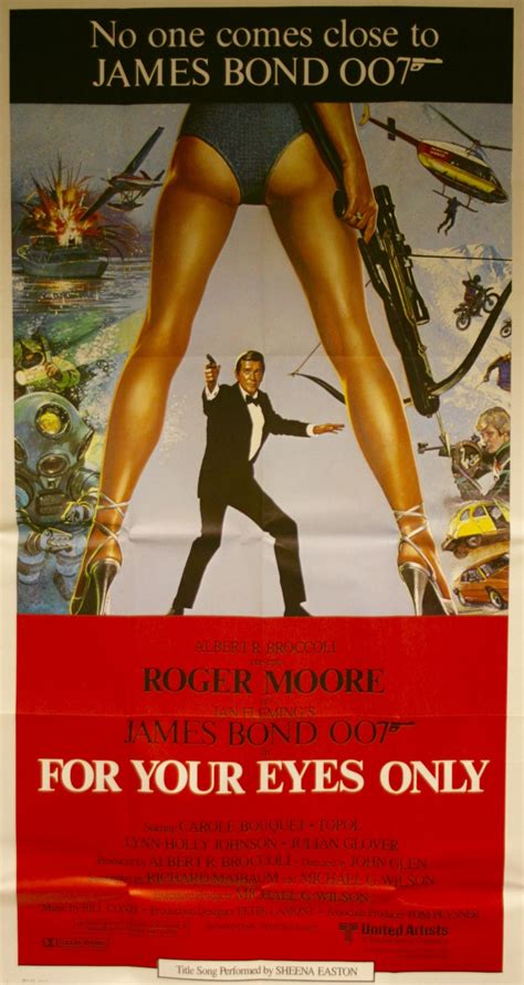 James Bond: For Your Eyes Only Movie Poster