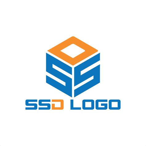 SSD letter vector logo 20277007 Vector Art at Vecteezy