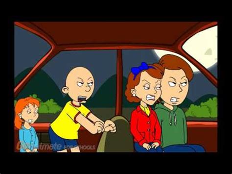 Caillou Misbehaves On The Way To The Angry Birds Movie