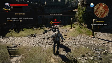 Combat tutorial - The Witcher 3: Wild Hunt | Interface In Game