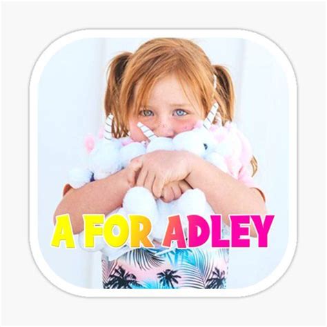 Youtube a for adley Sticker by WeaveSmart in 2022 | Vinyl decal stickers, Vinyl sticker, Vinyl ...