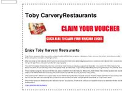 www.Toby-carvery-restaurants.co.uk - Toby Carvery Discount Codes & Voucher