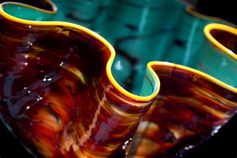 Glass Art | A glass bowl at the Oregon Coast Aquarium....thi… | Flickr