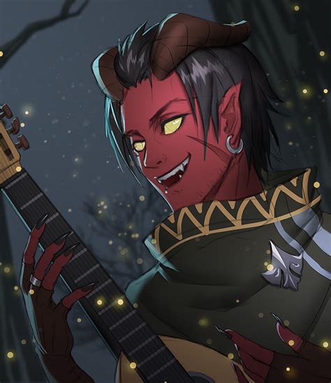 Tiefling bard – Artofit