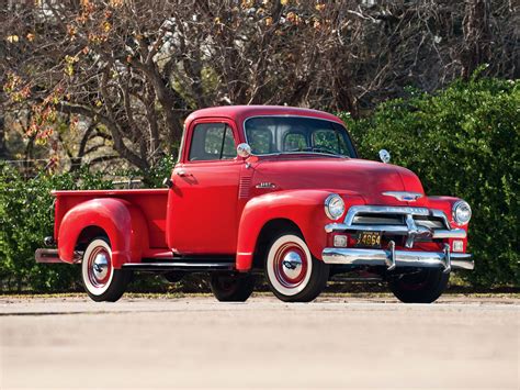 1954 red chevy pick up truck ga645zi astia 100 – Artofit