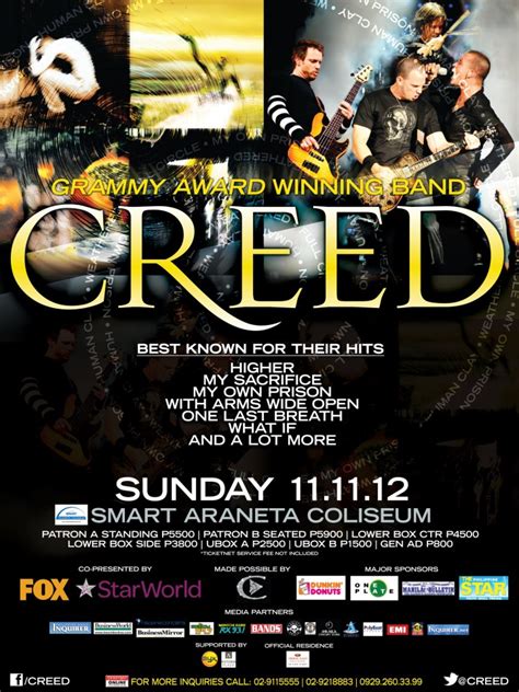 CREED Live in Manila Video Contest ~ MANILA CONCERT SCENE