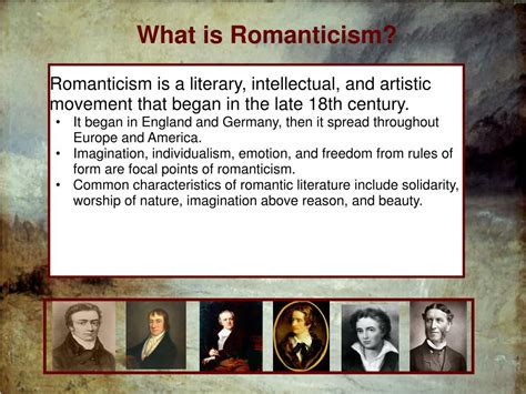 PPT - Romanticism and the Romantic Poets PowerPoint Presentation, free ...