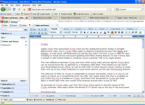 Zoho Writer, Sheet and Show Review