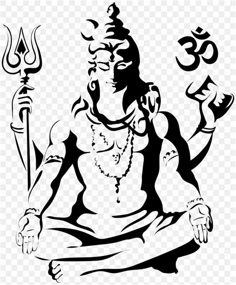 Shiva Drawing Parvati Sketch, PNG, 6631x8000px, Shiva, Art, Black And ...