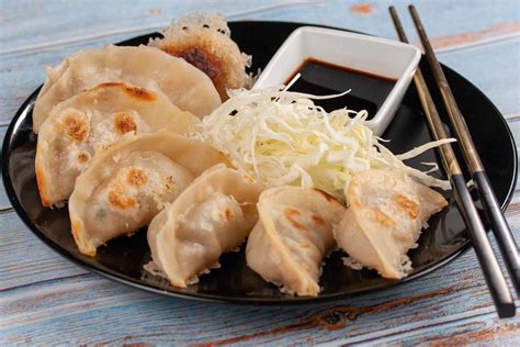 Making Gyoza Wrappers, Pork Filling & Pan Frying Dumplings