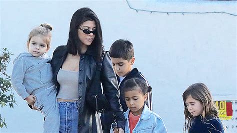 Kourtney Kardashian’s Mother’s Day: Cute Pic Of Her With Kids & North ...