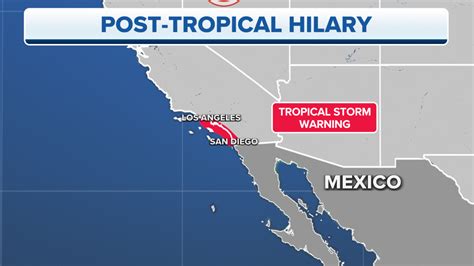 Hurricane Hilary: Catastrophic, life-threatening flooding expected in Southwest US through Monday