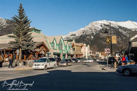 downtown canmore main street