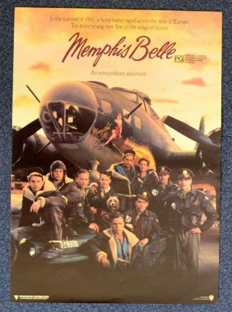 All About Movies - Memphis Belle 1990 Flyer movie poster B-17 Flying ...