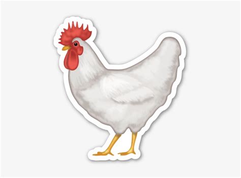 Emoji Stickers Rooster Emoji, Rooster Art, Chicken - Cock Emoji - 487x526 PNG Download - PNGkit